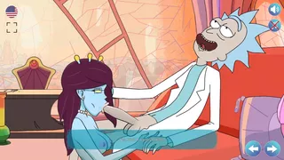 Rick's Lewd Universe - First Update - Rick And Unity Sex