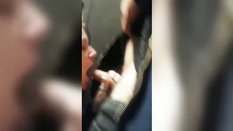 Caught jerking off on elevator