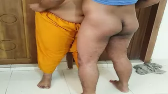 (Horny Granny ko Coda) Indian Sexy Priya Granny fucking with 18y old padosi - Hindi Audio