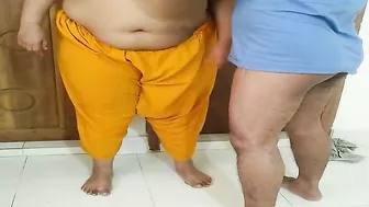 (Horny Granny ko Coda) Indian Sexy Priya Granny fucking with 18y old padosi - Hindi Audio