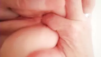 Close up of getting my pussy and ass ready for filming