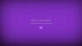 Violet Love Secrets - Passionately Fucked, Fisting and Intense Orgasm in Mouth