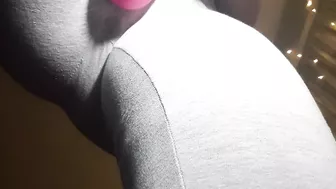 Wetting my grey panties to Orgasm Petite Asian