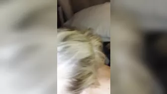 All American wife fisting self and facial