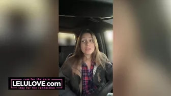 Babe rambles about personal life while driving big truck around town - Lelu Love