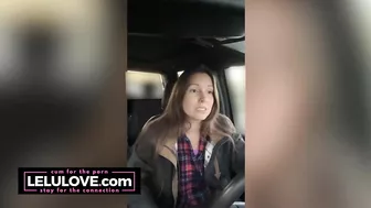 Babe rambles about personal life while driving big truck around town - Lelu Love