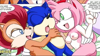 Sonic (Amy Rose Fucking Porn Parody) - Saturday Night Fun #1 (Hard Sex) (Hentai)