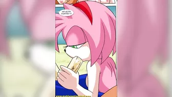 Sonic (Amy Rose Fucking Porn Parody) - Saturday Night Fun #1 (Hard Sex) (Hentai)