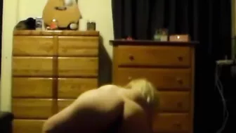 Blonde MILF Stripping Dancing and Masturbating