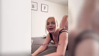 Blonde Milf Instagram Star Lara Schriever get spoiled by Pornstar Miss Jackson | Creamy Boobs