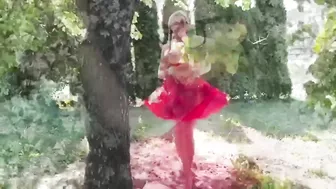 Luxury Michaela Isizzu ! Big tits ! Peeing in nature! Amateur sexy girl !