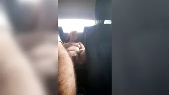 I ask my uber driver to film me masturbating in the back seat