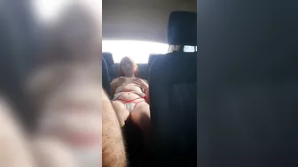 I ask my uber driver to film me masturbating in the back seat