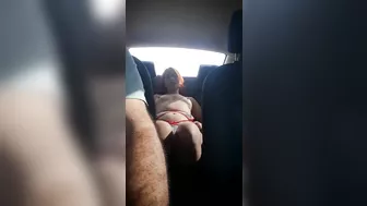 I ask my uber driver to film me masturbating in the back seat