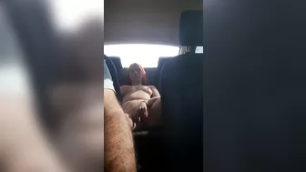 I ask my uber driver to film me masturbating in the back seat