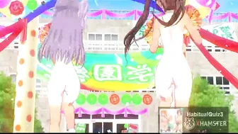 mmd r18 Sing & Smile with Libeccio while fucking in the public 3d hentai