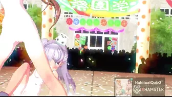 mmd r18 Sing & Smile with Libeccio while fucking in the public 3d hentai