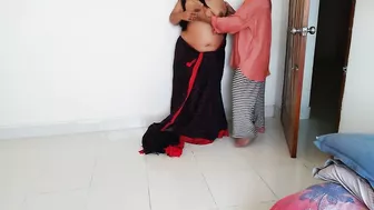 Sasurji ne apni Bete ki bahu ki sht kia kand (Desi 35y old BBW bhabhi fucked by father-in-law while wearing saree & Bra)