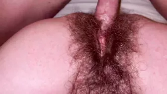 Hairy Sara gets her pussy fucked