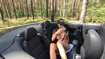 Fun in the car.