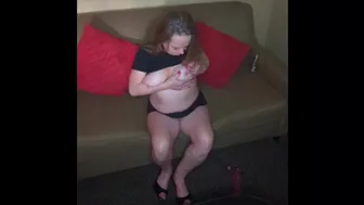 Hottest MILF Ever Getting Wet For My First Threesome