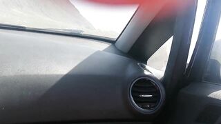 Quick blowjob in our car