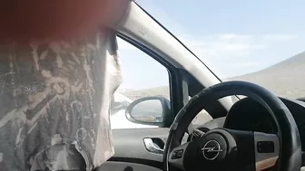 Quick blowjob in our car