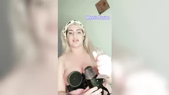 Sexy ASMR and masturbation - Curvy girl