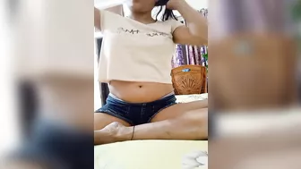 School student Nandita showing big boobs viral mms