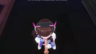 3D HENTAI DVA wants to taste your cum