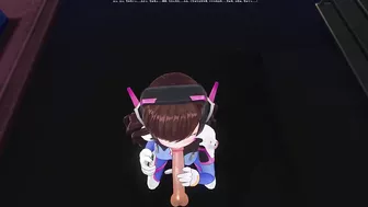 3D HENTAI DVA wants to taste your cum