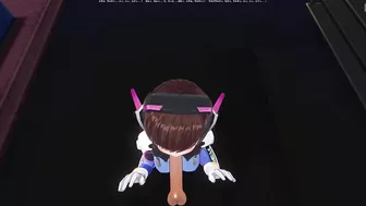 3D HENTAI DVA wants to taste your cum