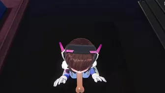 3D HENTAI DVA wants to taste your cum