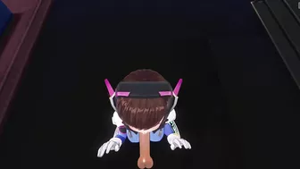 3D HENTAI DVA wants to taste your cum