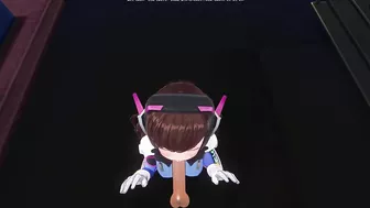 3D HENTAI DVA wants to taste your cum