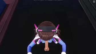 3D HENTAI DVA wants to taste your cum