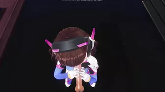 3D HENTAI DVA wants to taste your cum