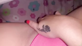 cumming while my college roomie is asleep