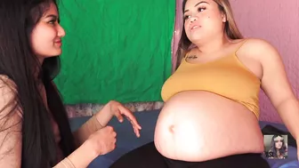 Belly Rub the Stretch Marks (Pregnant Fetish)