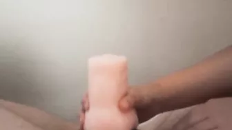 GF masturbating with a toy (cum inside)