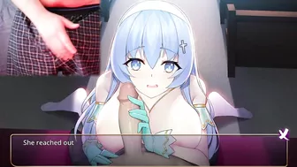 Big Boob Blue Haired Hentai Nun