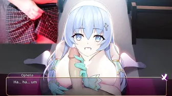 Big Boob Blue Haired Hentai Nun