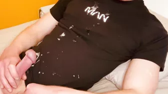 Slow motion Cumshot load