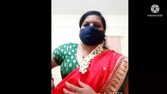 Desi mature Marathi aunty nude webcam show