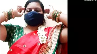 Desi mature Marathi aunty nude webcam show