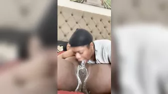 Ebony Deep-throats BBC Sloppy & Nasty (Bad Hair Day) I gets Nasty ???????????? 50 comments for Full Video