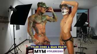 Tyler Coxx Handjob Party With Sean Pratt During Photo Shoot (MYM TEASER)