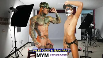 Tyler Coxx Handjob Party With Sean Pratt During Photo Shoot (MYM TEASER)