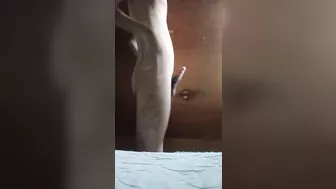 Nude teen masturbate his small cock