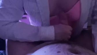 I cum in her mouth from a sweet blowjob